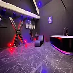 Love hotel Loveroom De Luxe - Theme 50 Nuances De Grey Maison Privative Insolite *