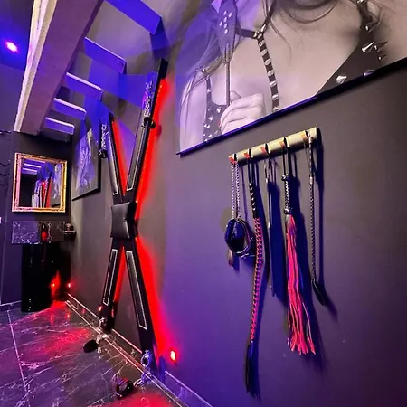 Love hotel Loveroom De Luxe - Theme 50 Nuances De Grey Maison Privative Insolite Douchy-les-Mines
