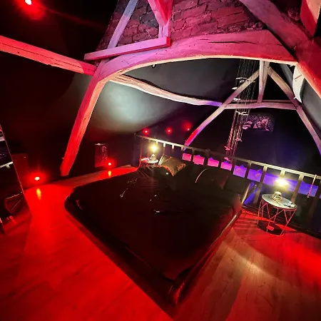 Loveroom De Luxe - Theme 50 Nuances De Grey Maison Privative Spa Insolite *