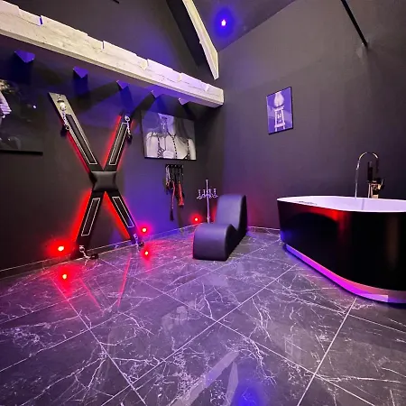 Love hotel Loveroom De Luxe - Theme 50 Nuances De Grey Maison Privative Insolite *