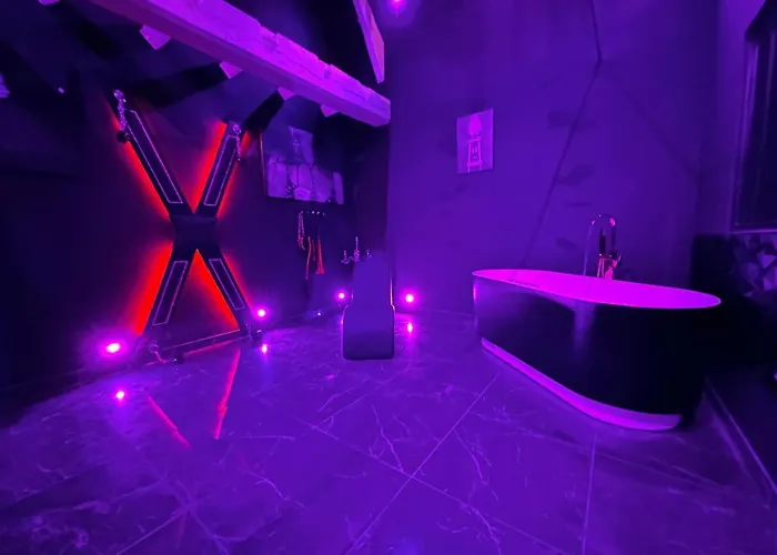 Love hôtel Loveroom De Luxe - Thème 50 Nuances De Grey Maison Privative Insolite